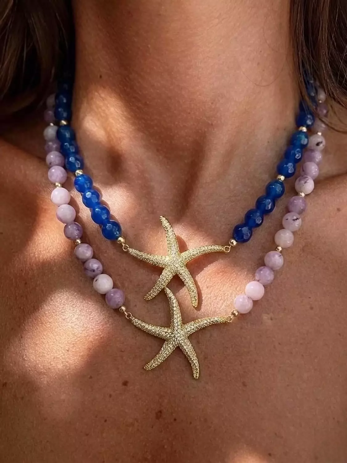 Blingy Starfish Necklace image