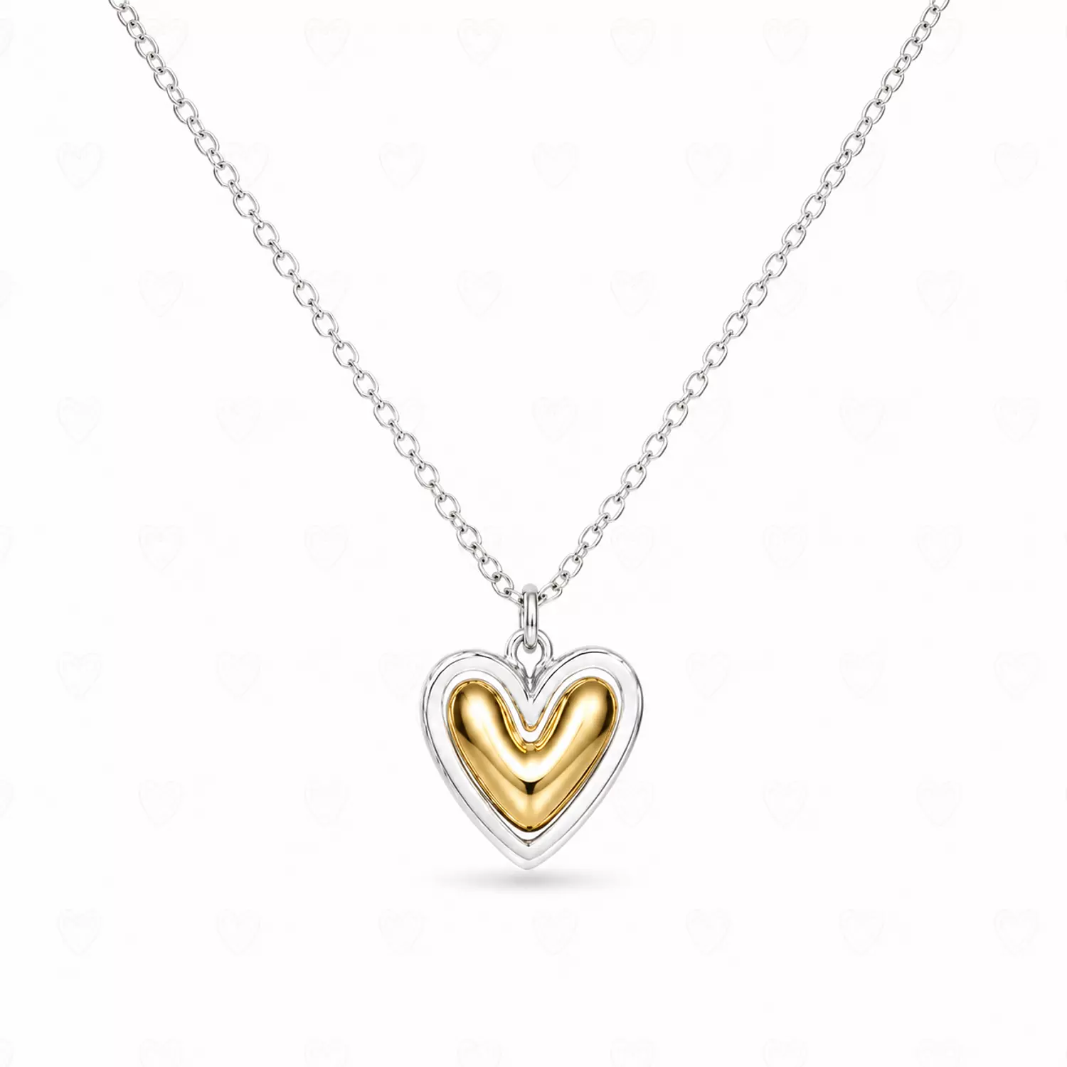 Golden Heart necklace image