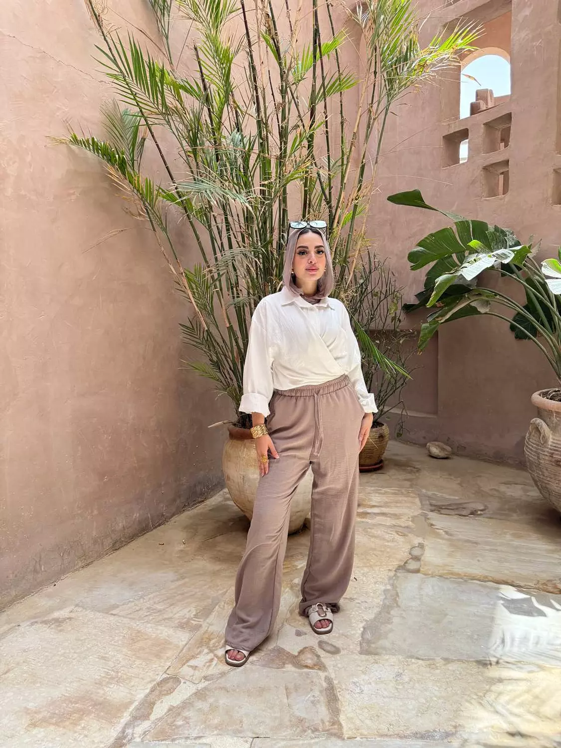 Pure linen pants  image