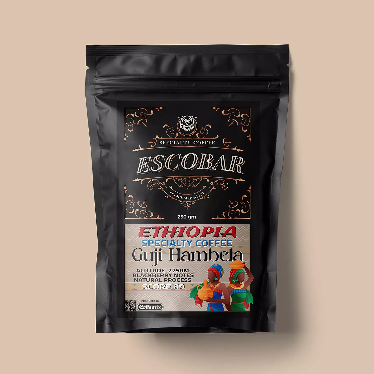 اسكوبار جوجي هامبيلا اثيوبي قهوة مختصة  image