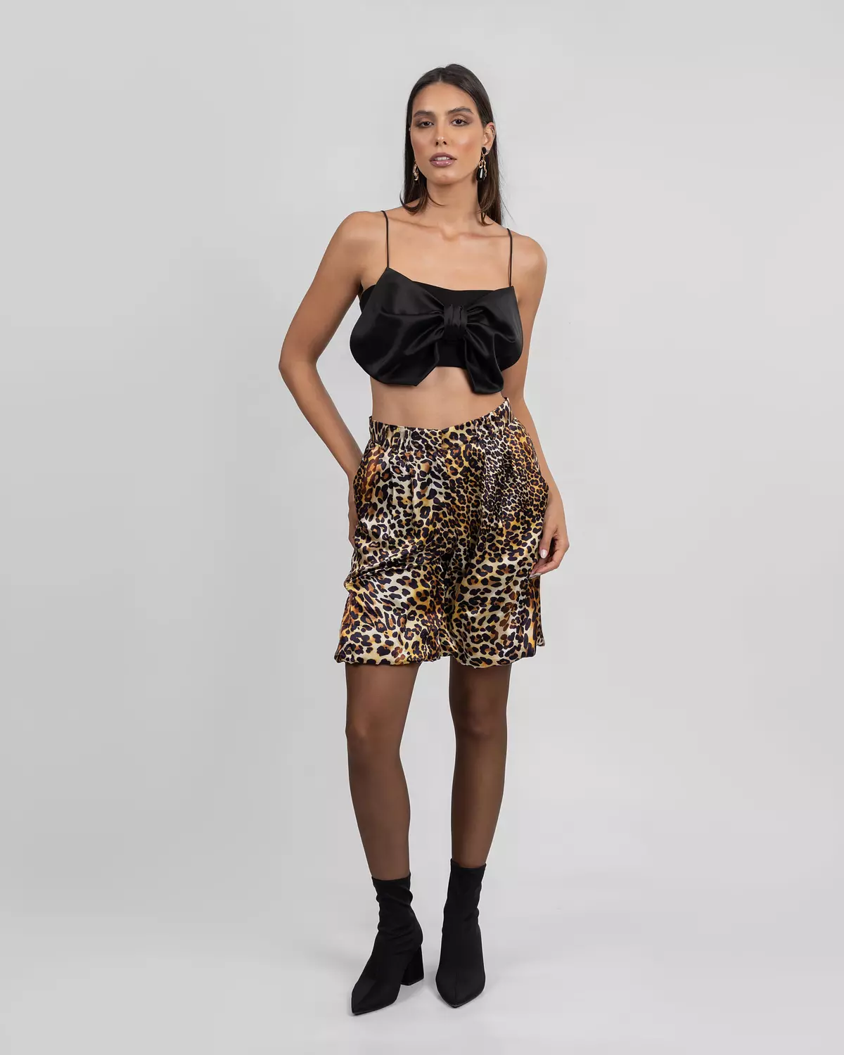 Leopard Print Shorts 2