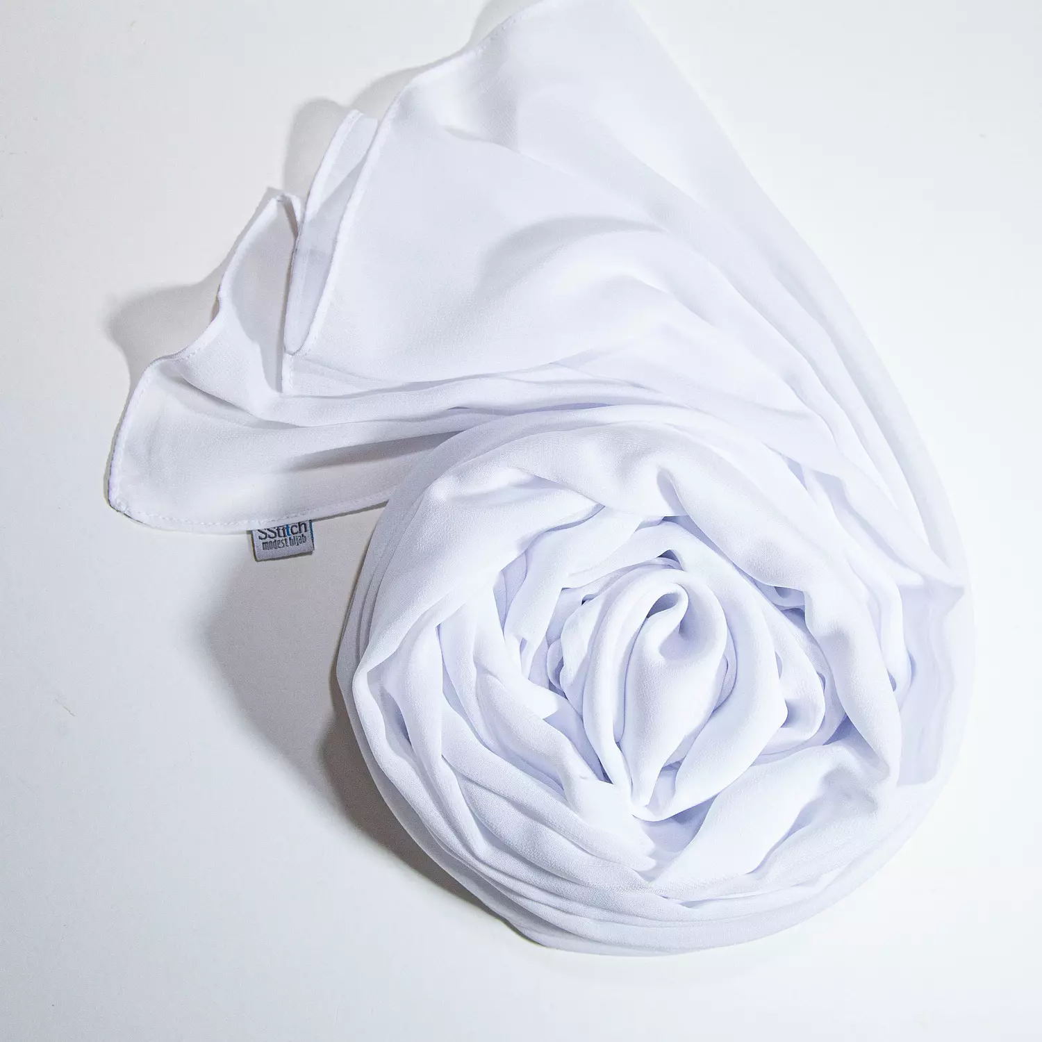 011 Hijab- White  image