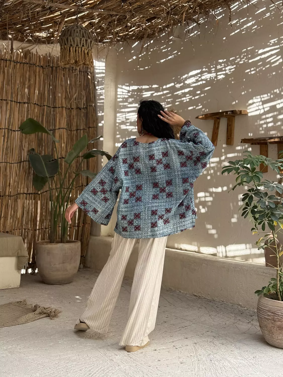 Free soul knit kimono 2
