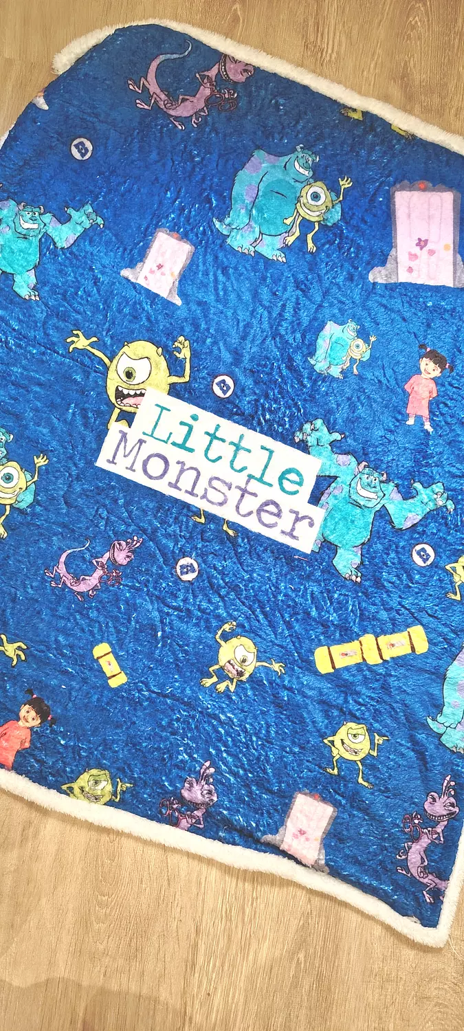 Monster's Inc Baby blankie 2
