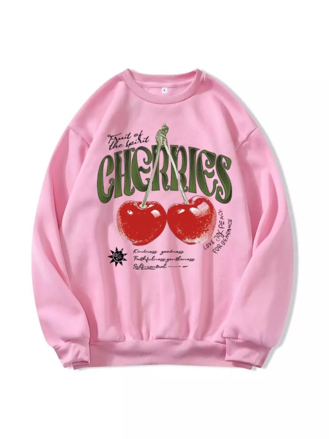Cherries crew neck image