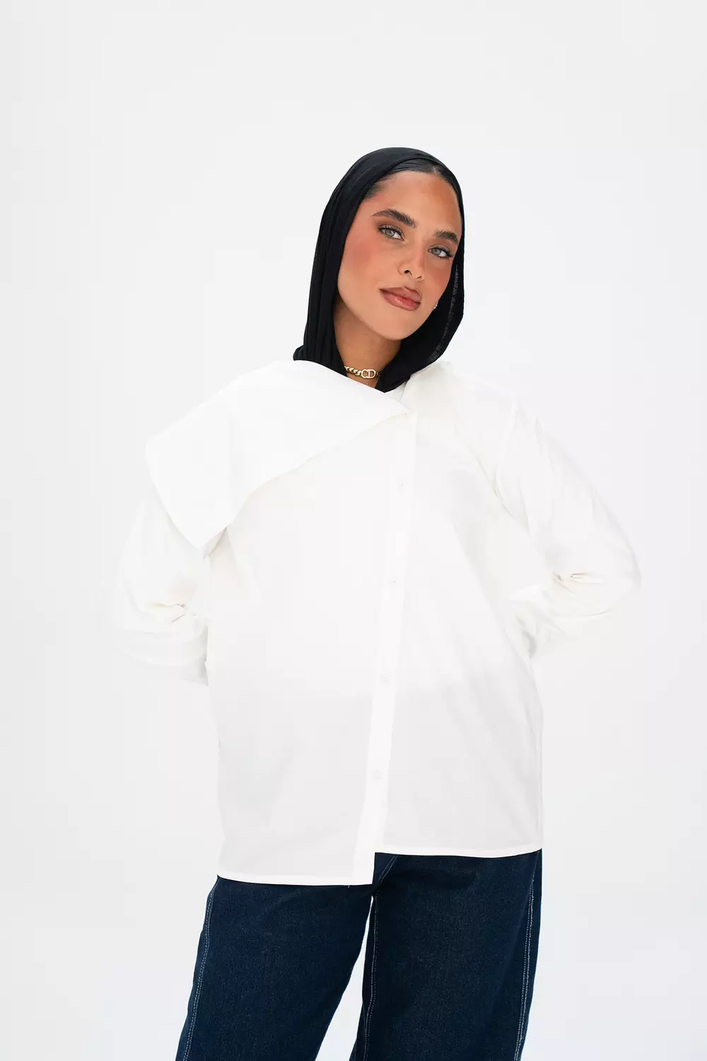The Sculpted Poplin Shirt 1
