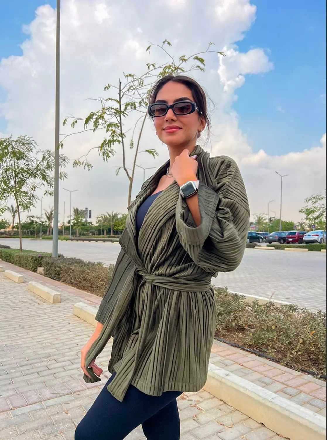Olive Cardigan 2
