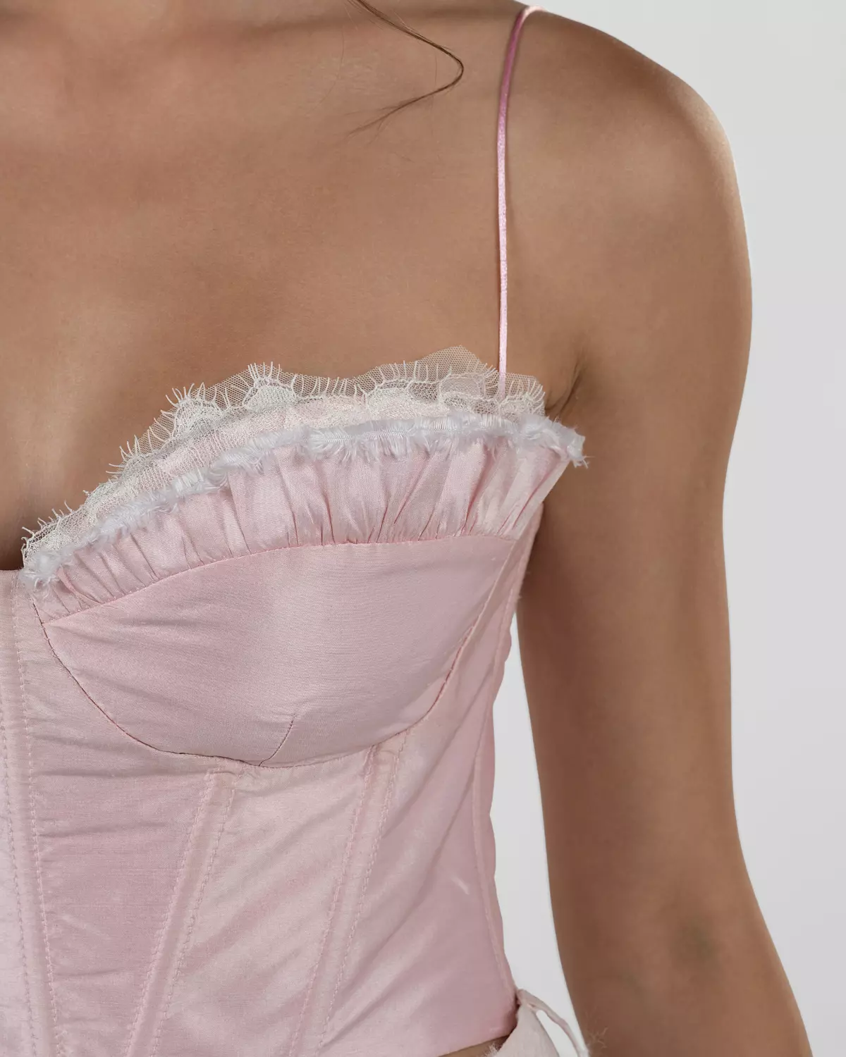 Chic Pink Corset Top 5