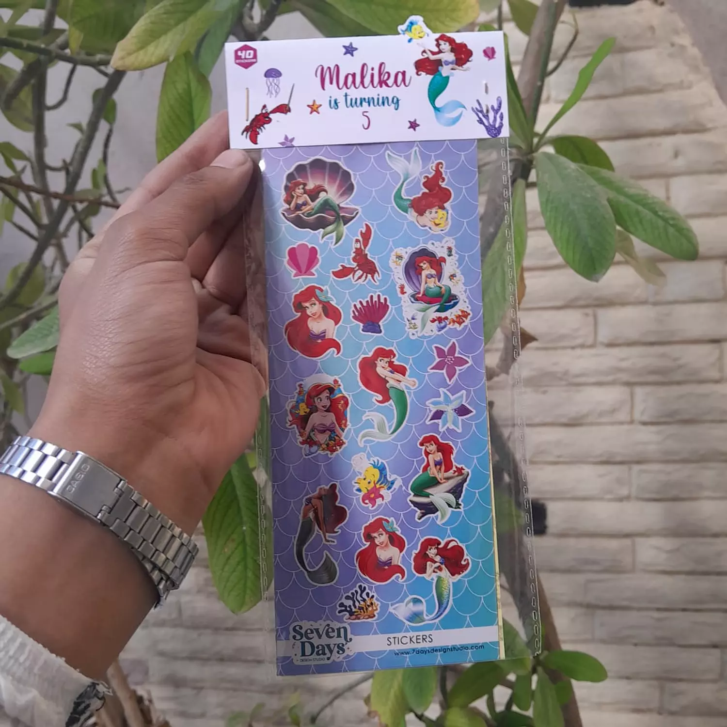 little Mermaid Stickers image