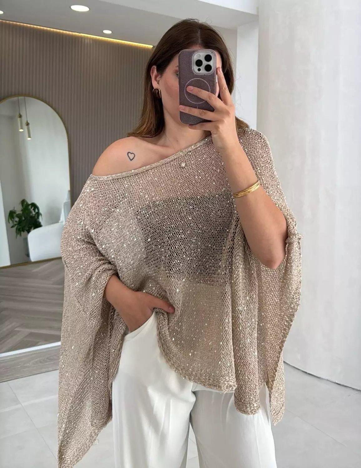 Glitter ponsho 3