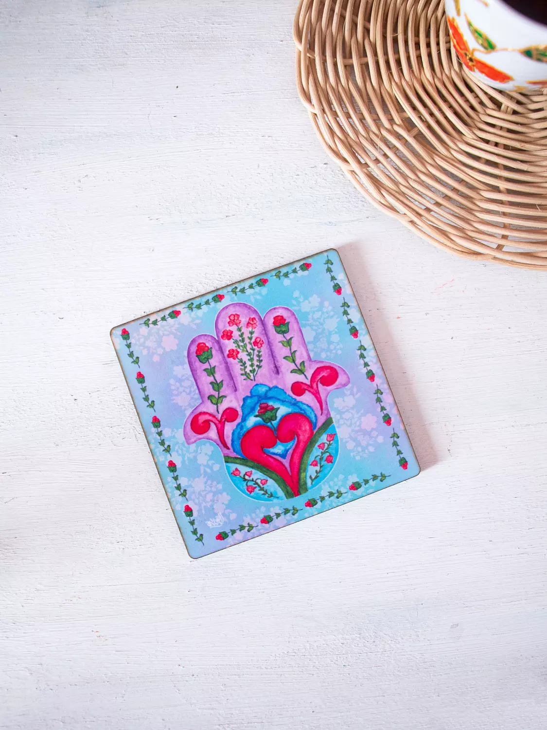 Kaf Fatma Modern Coasters 4