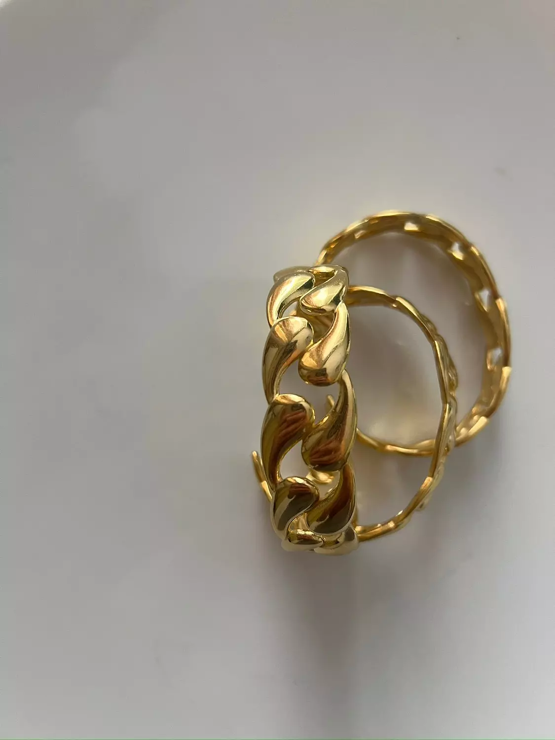 Chunky Chain Bangle image
