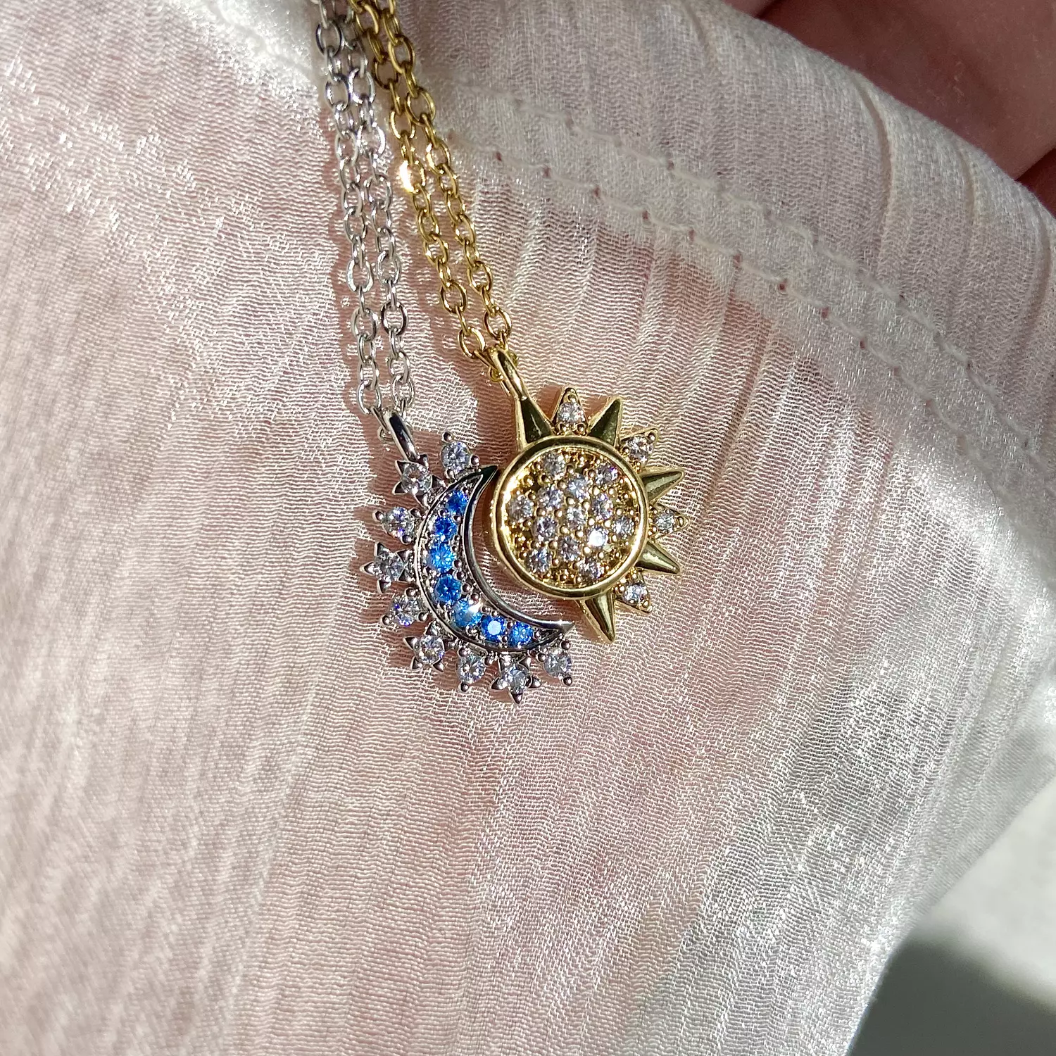 Sun & moon necklace ☀️🌑 image