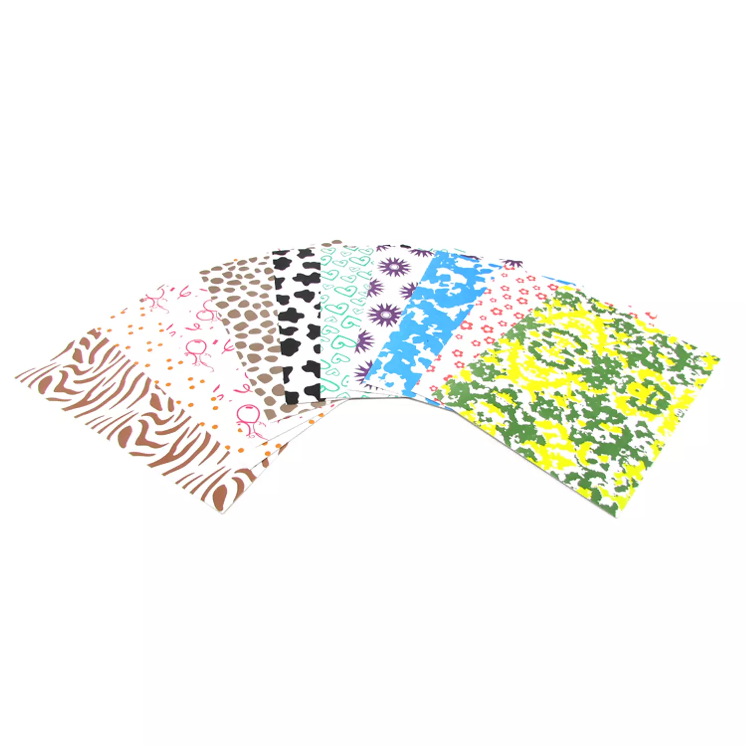Packet of 10 printed A4 papers image