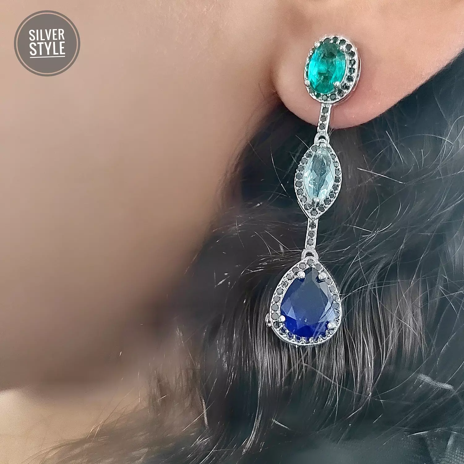 Stunning colors Earrings  image