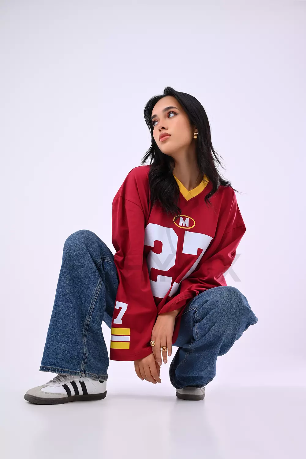 Casual Jersey Oversized T-Shirt  10