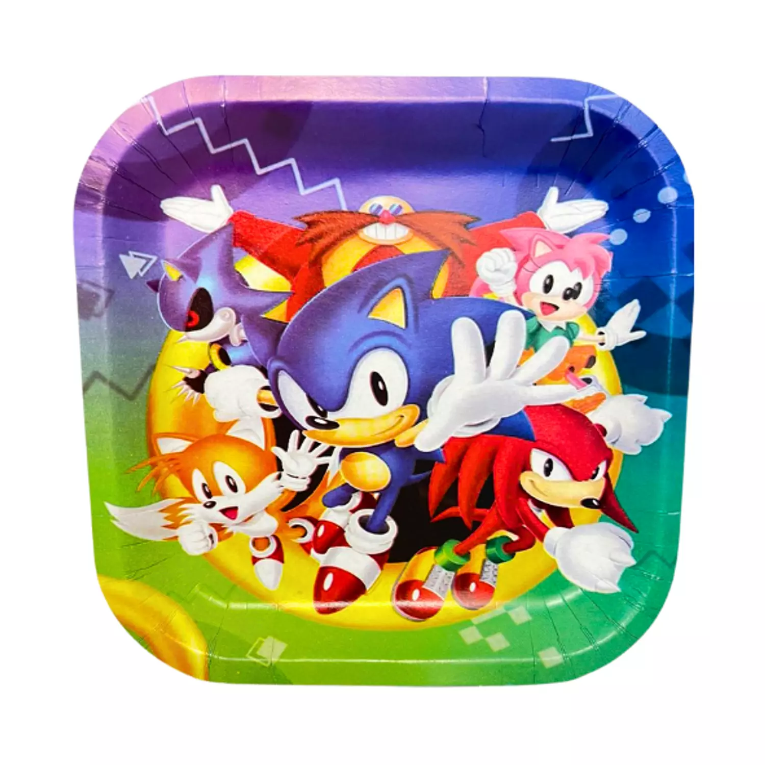 Sonic Paper Plates