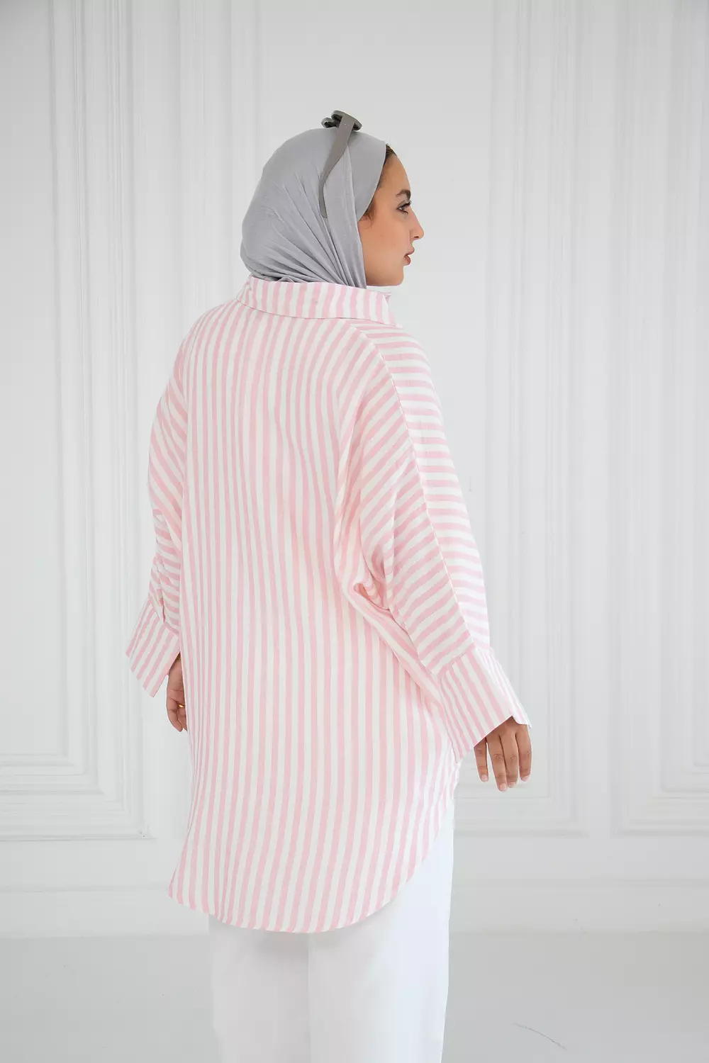 Oversized striped shirt 3
