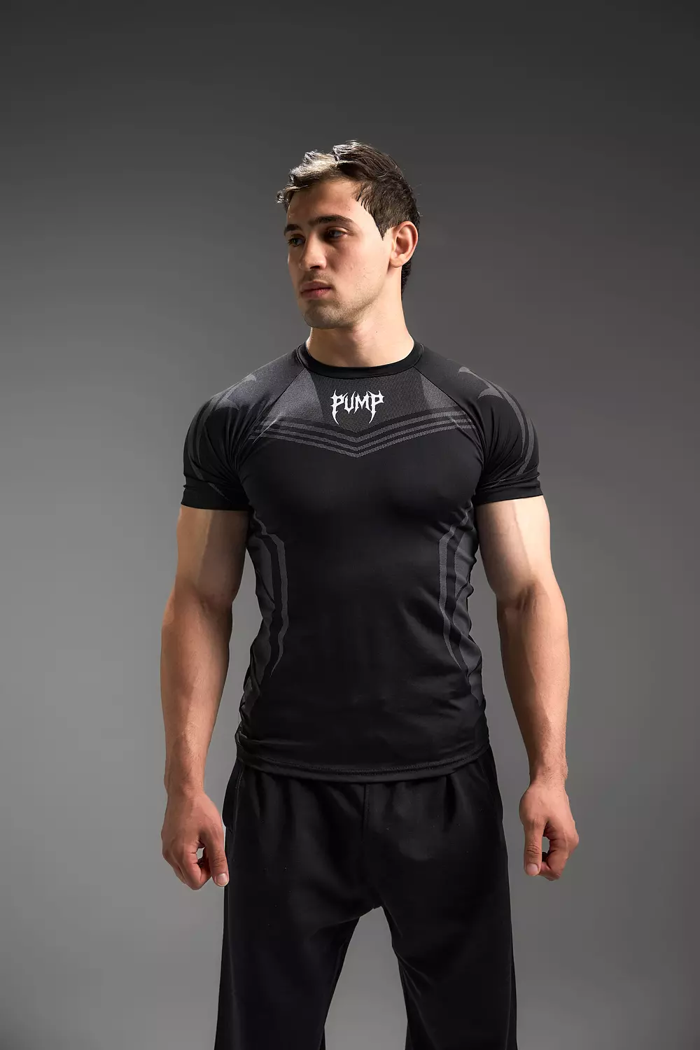 WARRIOR COMPRESSION TEES - black 8