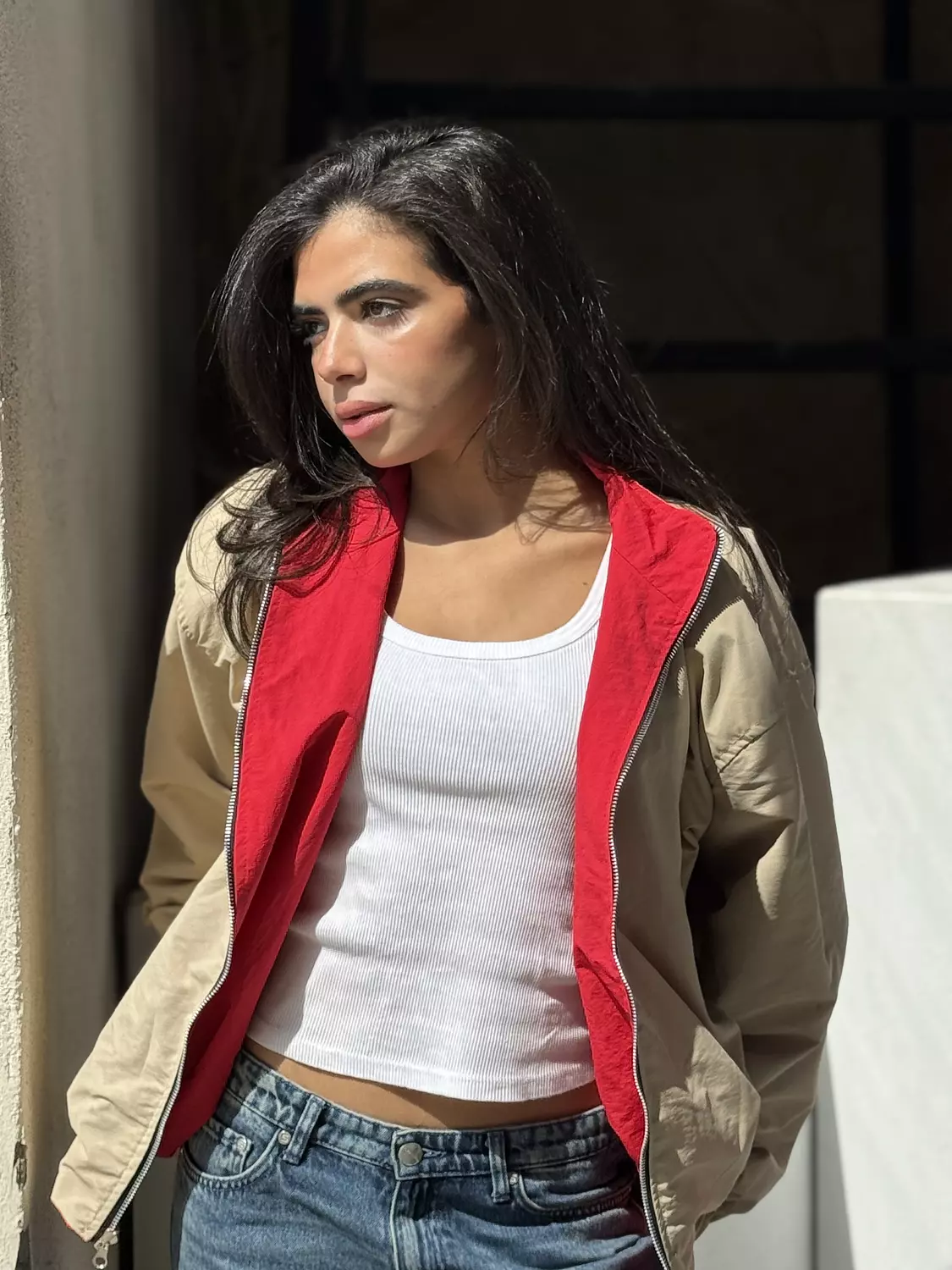 Cherry Sand Reversible Jacket 4