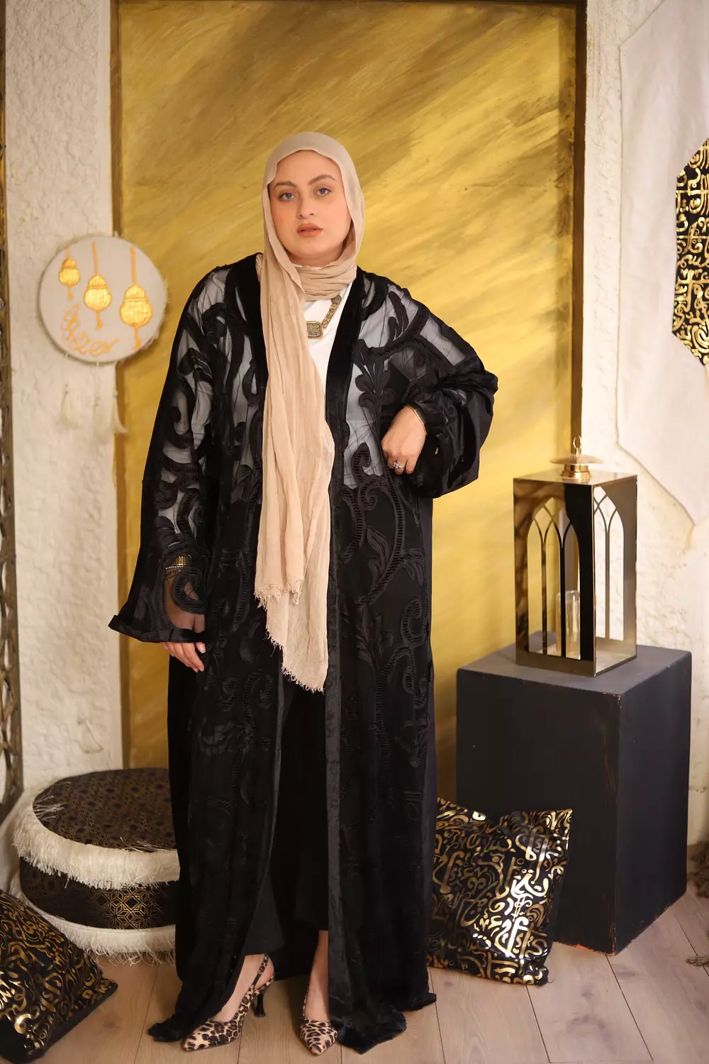 Saudi Velvet Kaftan  8