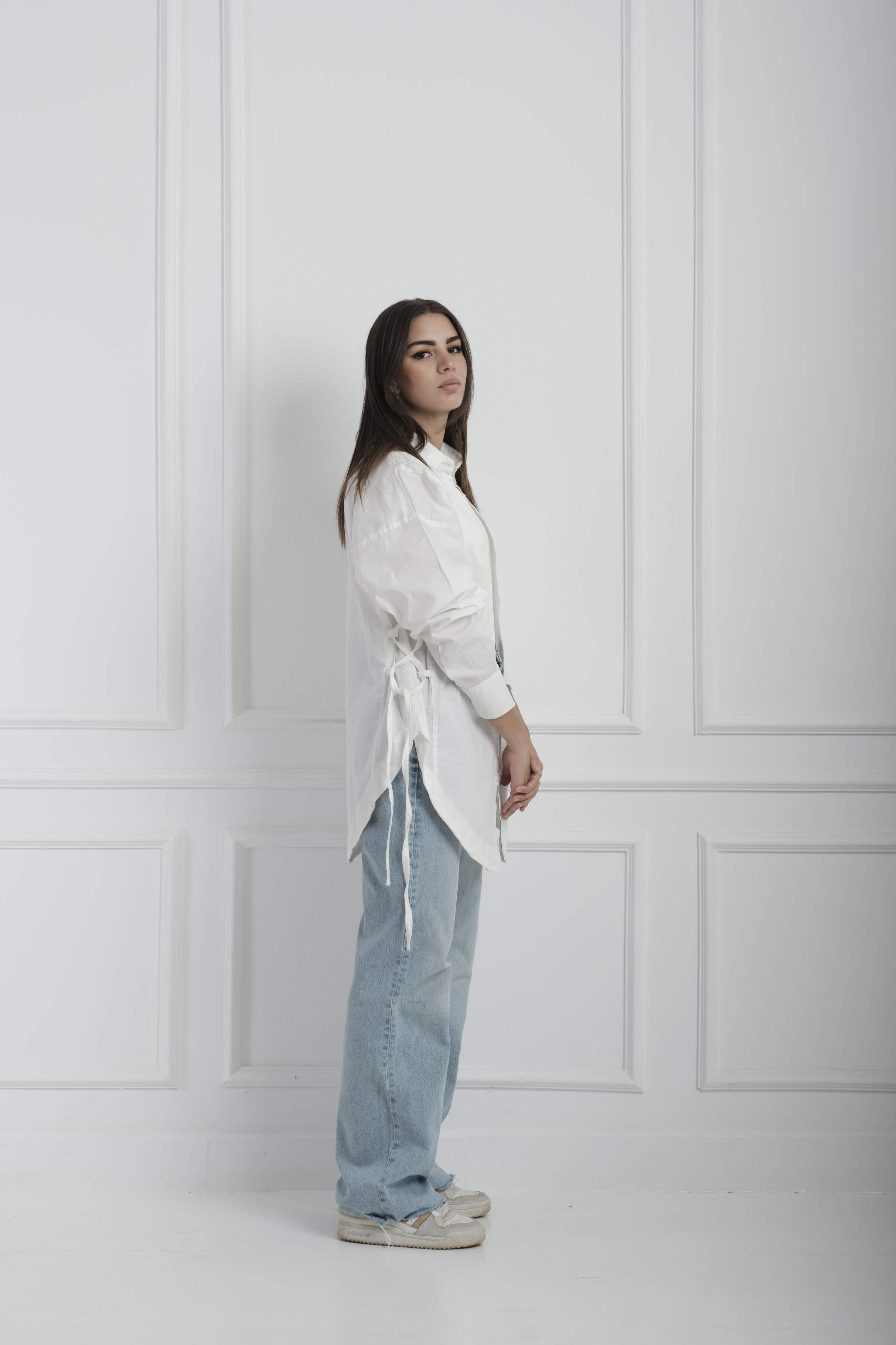 Side ties shirt