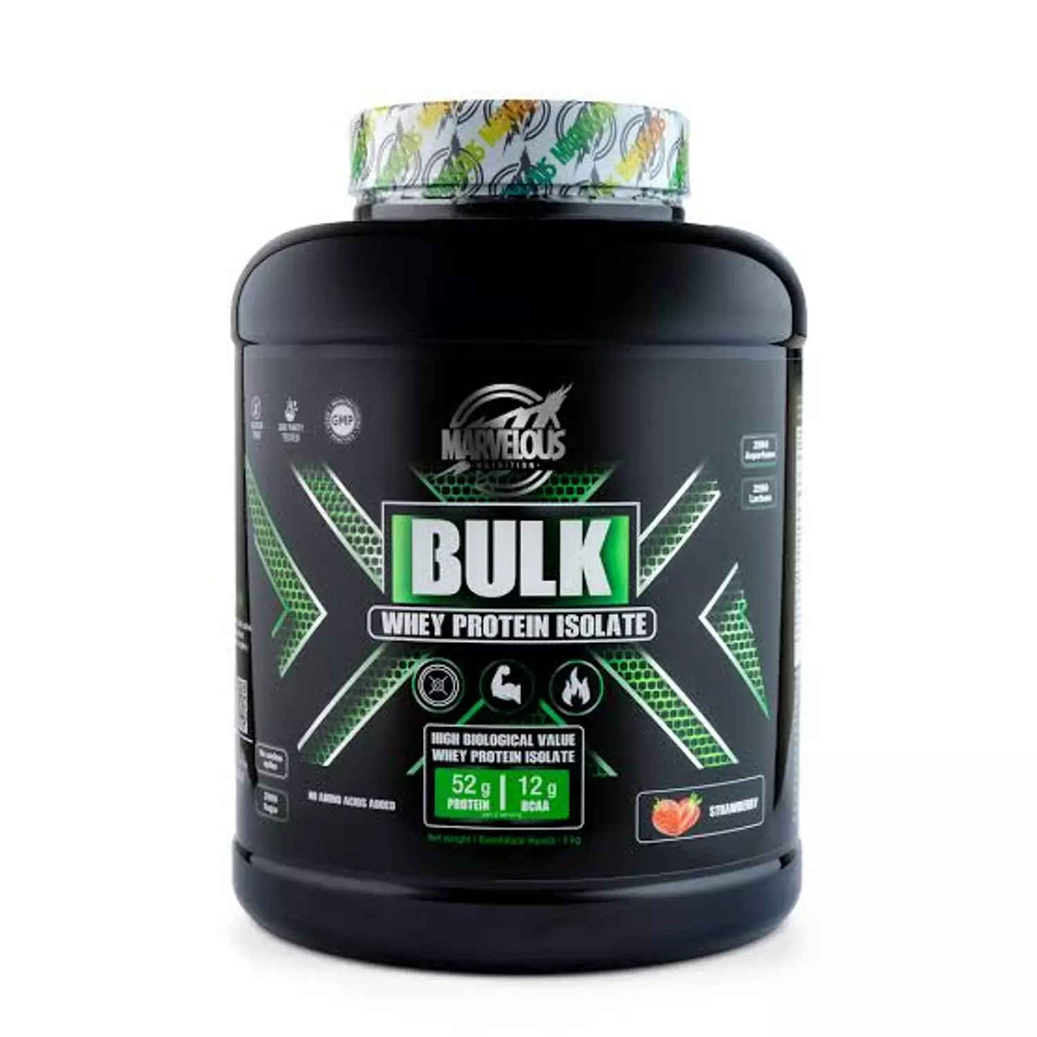 Marvelous Nutrition Bulk Whey Protein Isolate-67Serv.-2Kg.- image
