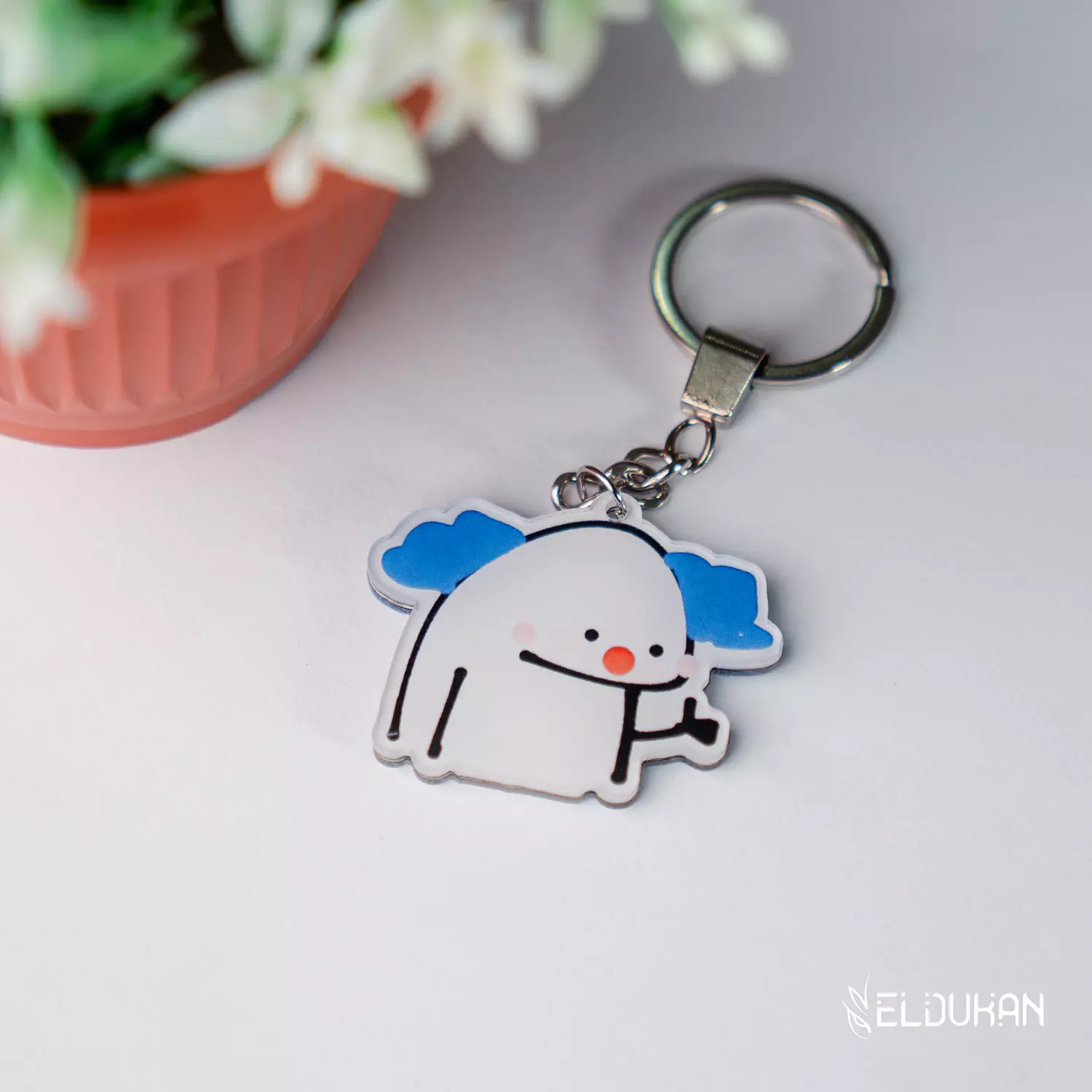 Clown 2 acrylic keychain image