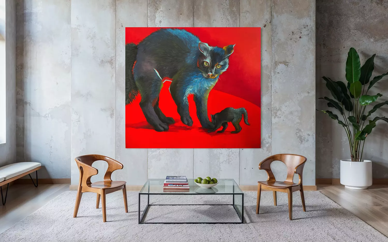 The conscious , alert persona ( the attentive cat ) 3