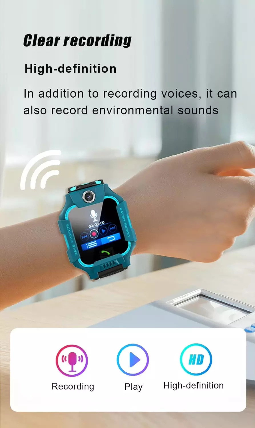 Z7PLUS Kids Smartwatch with GPS HD Screen Camera  3