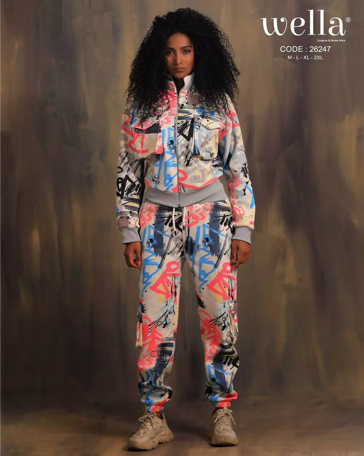 Sporty Techni Color Pajama image