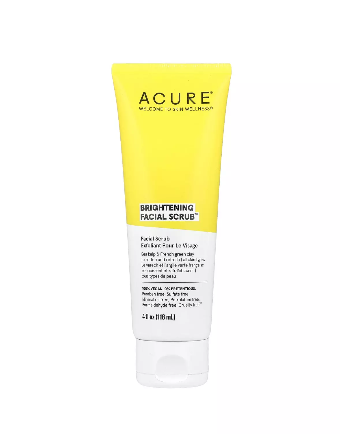 ACURE Brightening Facial Scrub 118ml