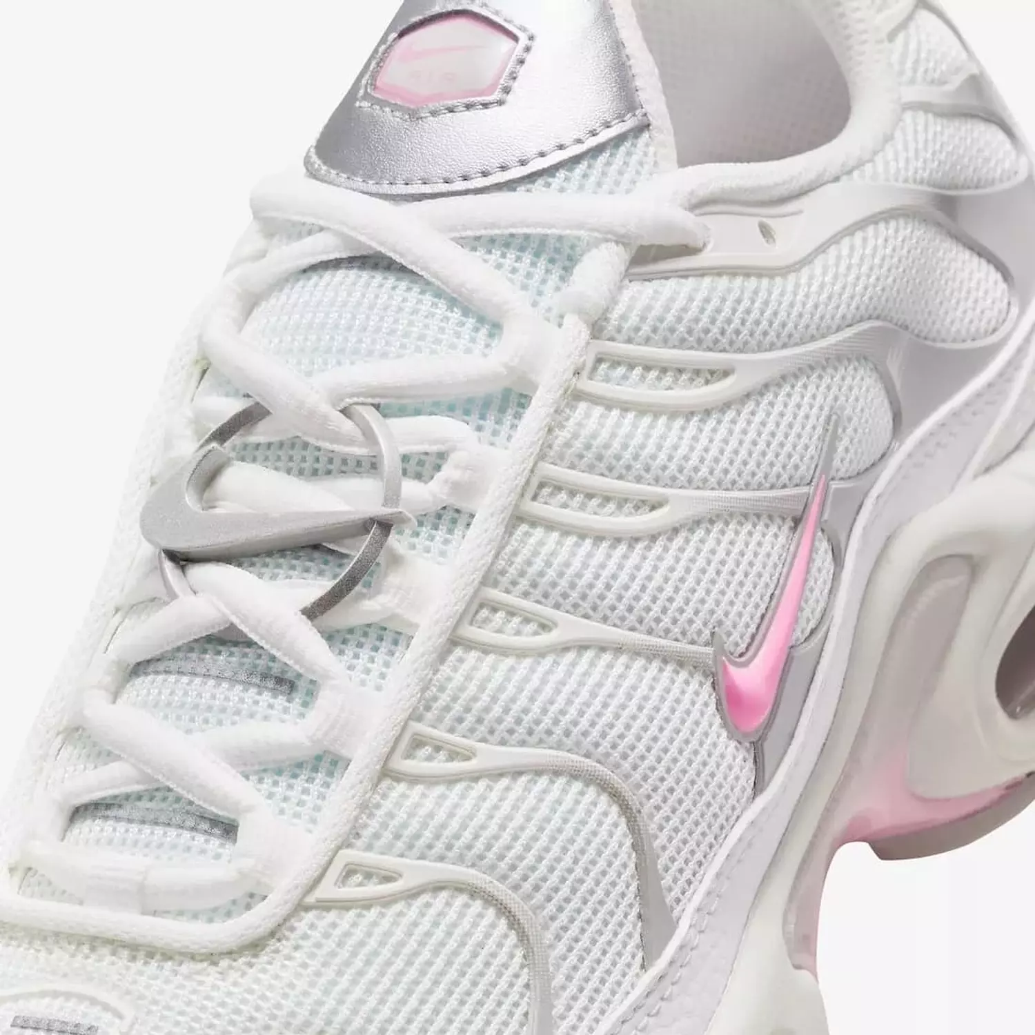 Nike TN Air Max Plus White Pink Rise 3