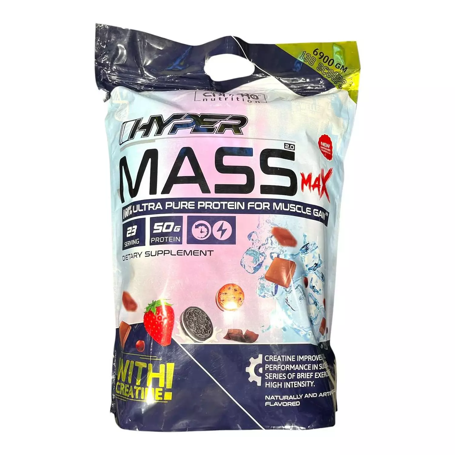 Campro Mass Gainer 7kg – 23 Servings High-Calorie Muscle Builder in Egypt image