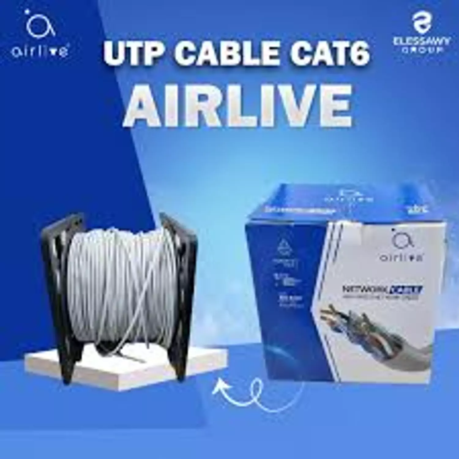 CABLE UTP CAT6 300M AIRLIVE image
