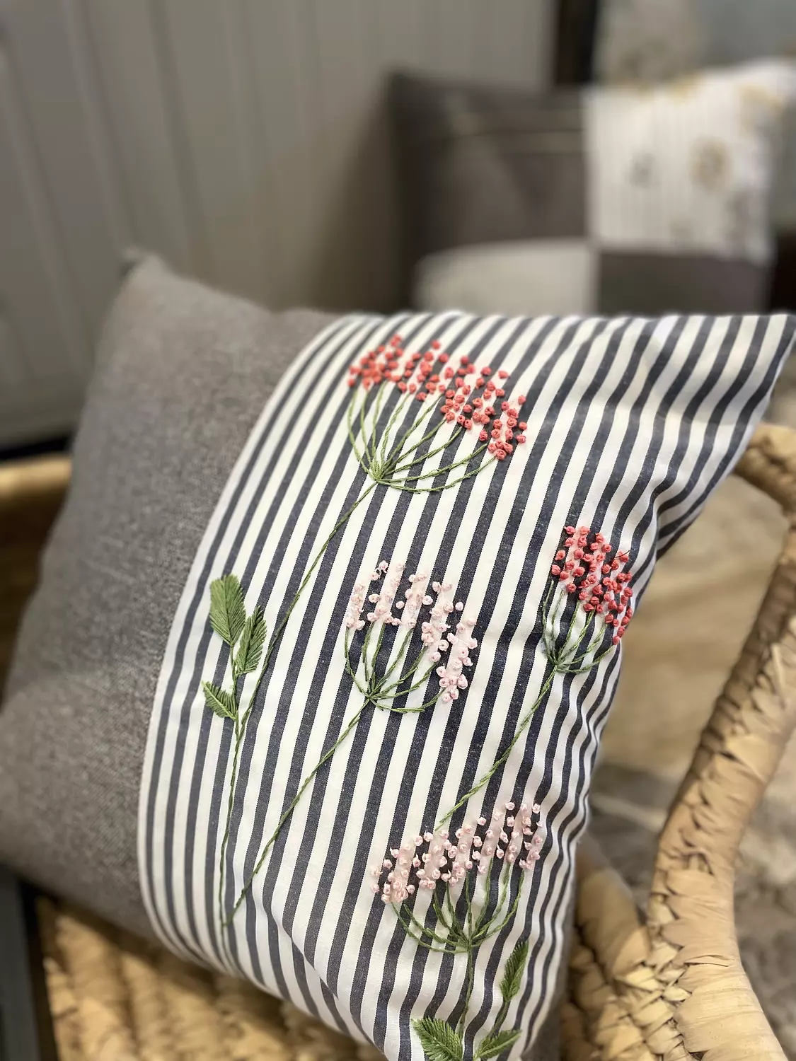 Spring Flowers cushion  2