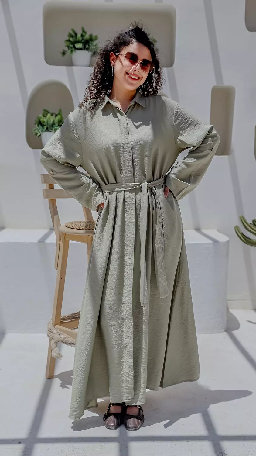 Linen Dress 13