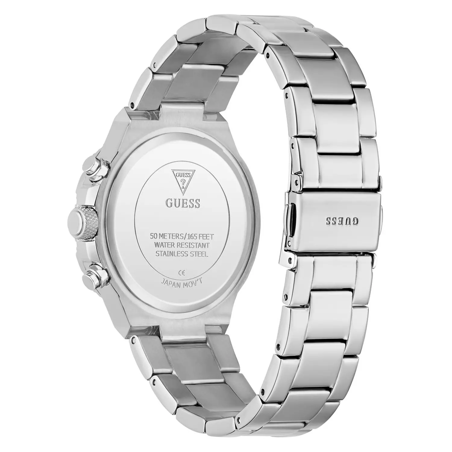 GUESS Ladies Silver Tone Multi-function Watch Silver Tone Stainless Steel Bracelet GW0950L1 2