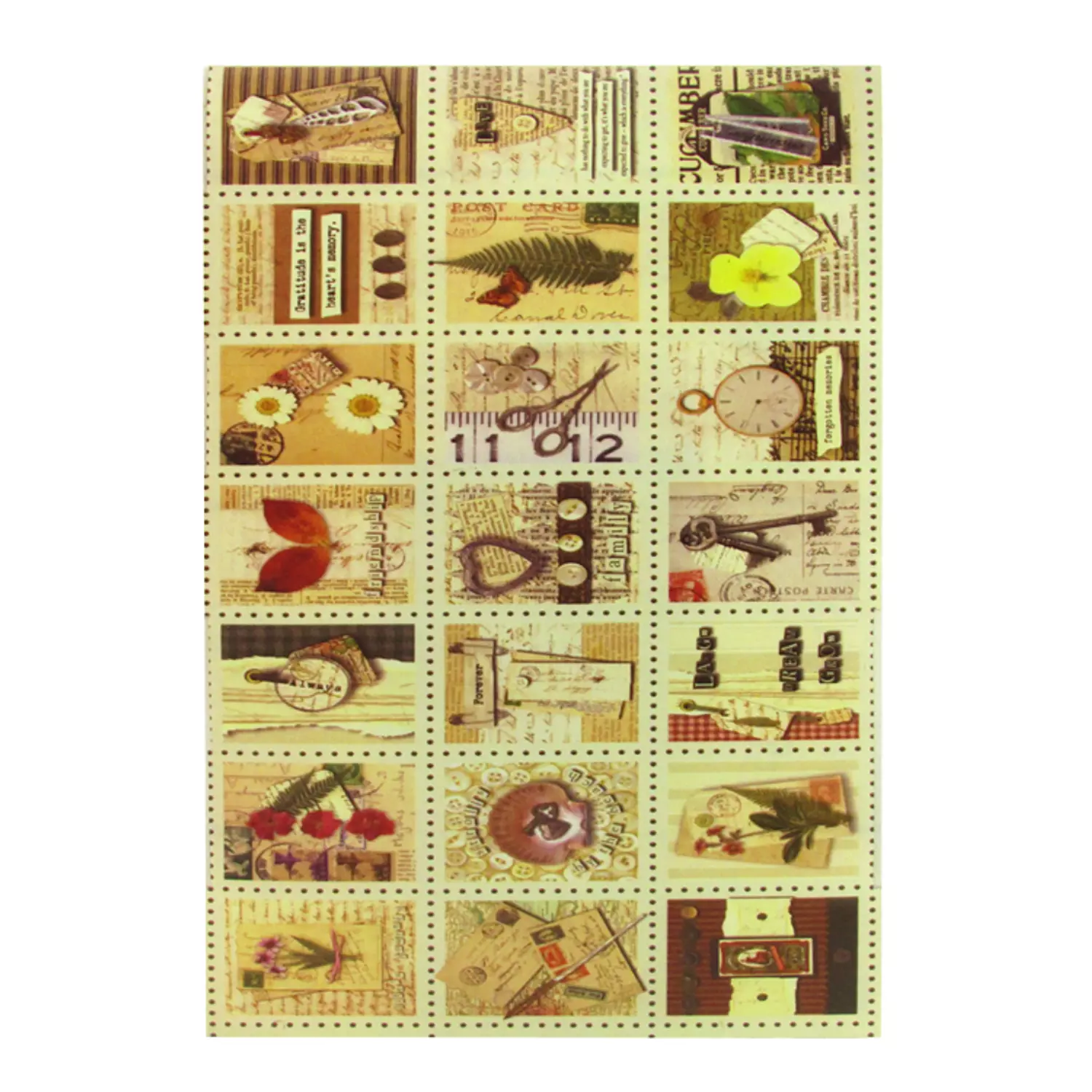 Stickers With Stamps designs - A5 22