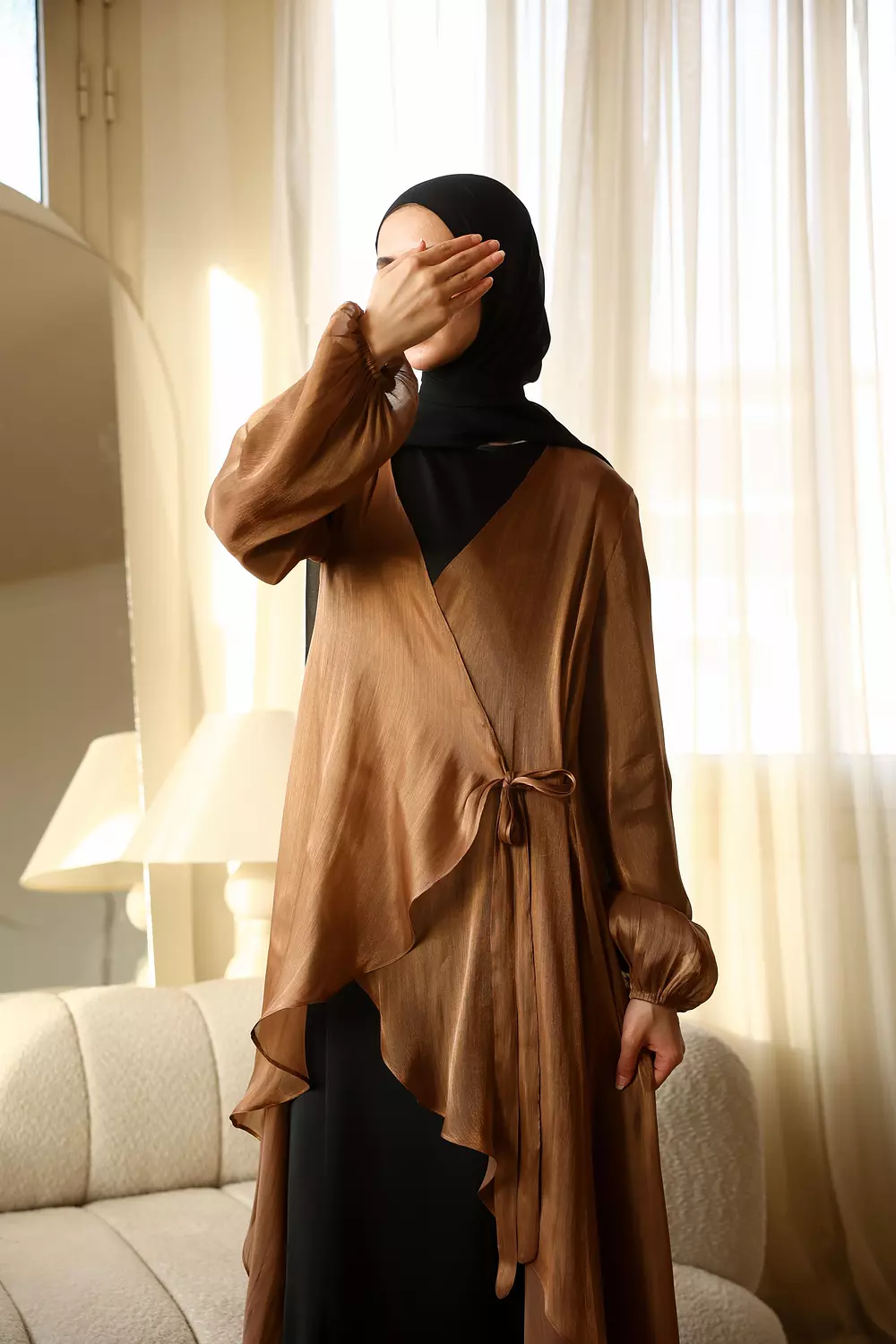 Glimmer Wrap Dress 050 3