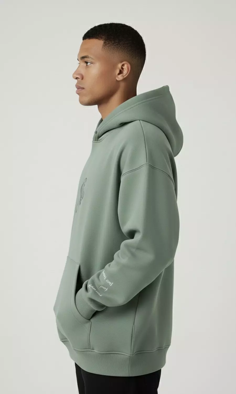 TAWAKKUL Hoodie _ Olive 3