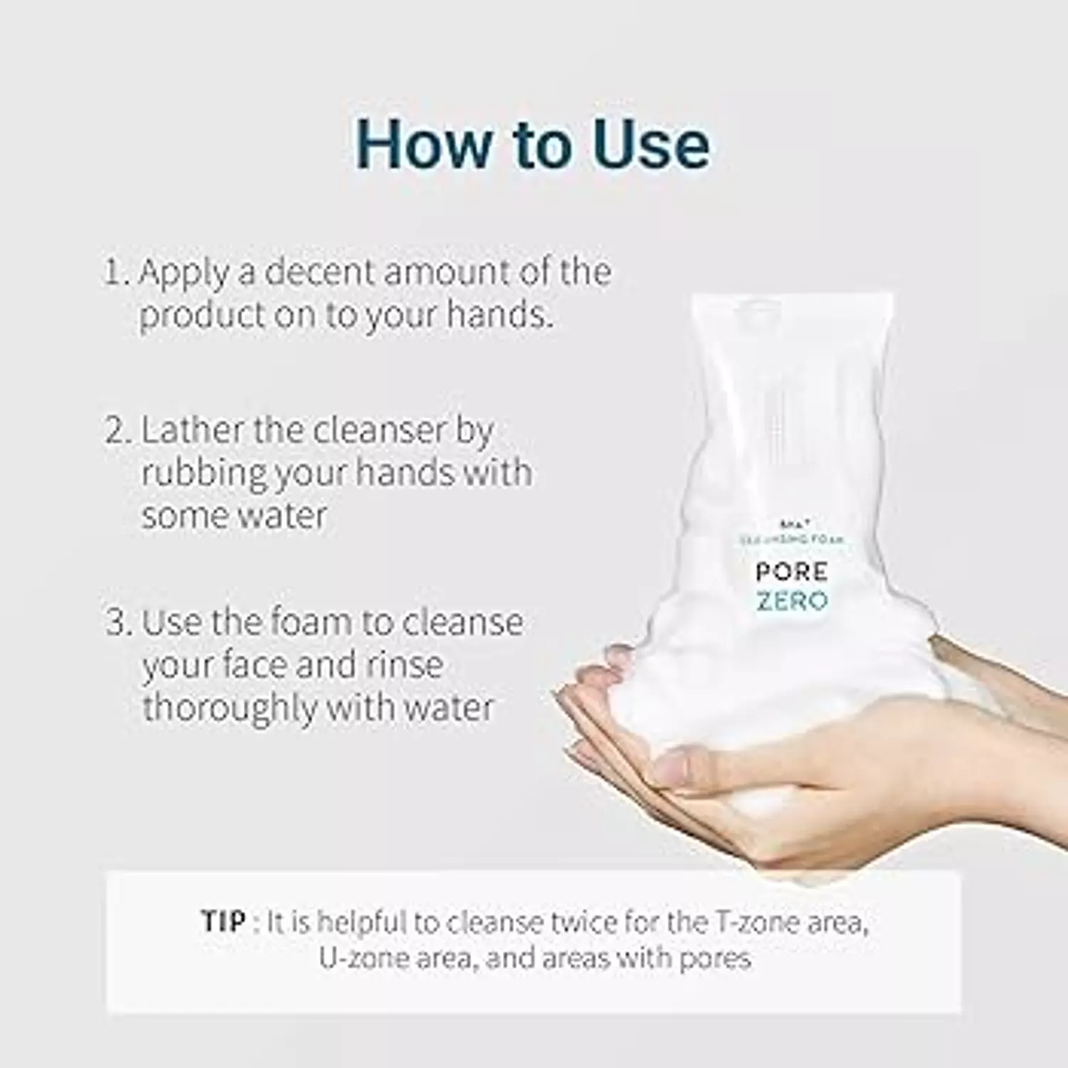Be The Skin Pore Zero Bha Cleansing Foam  150 G 2