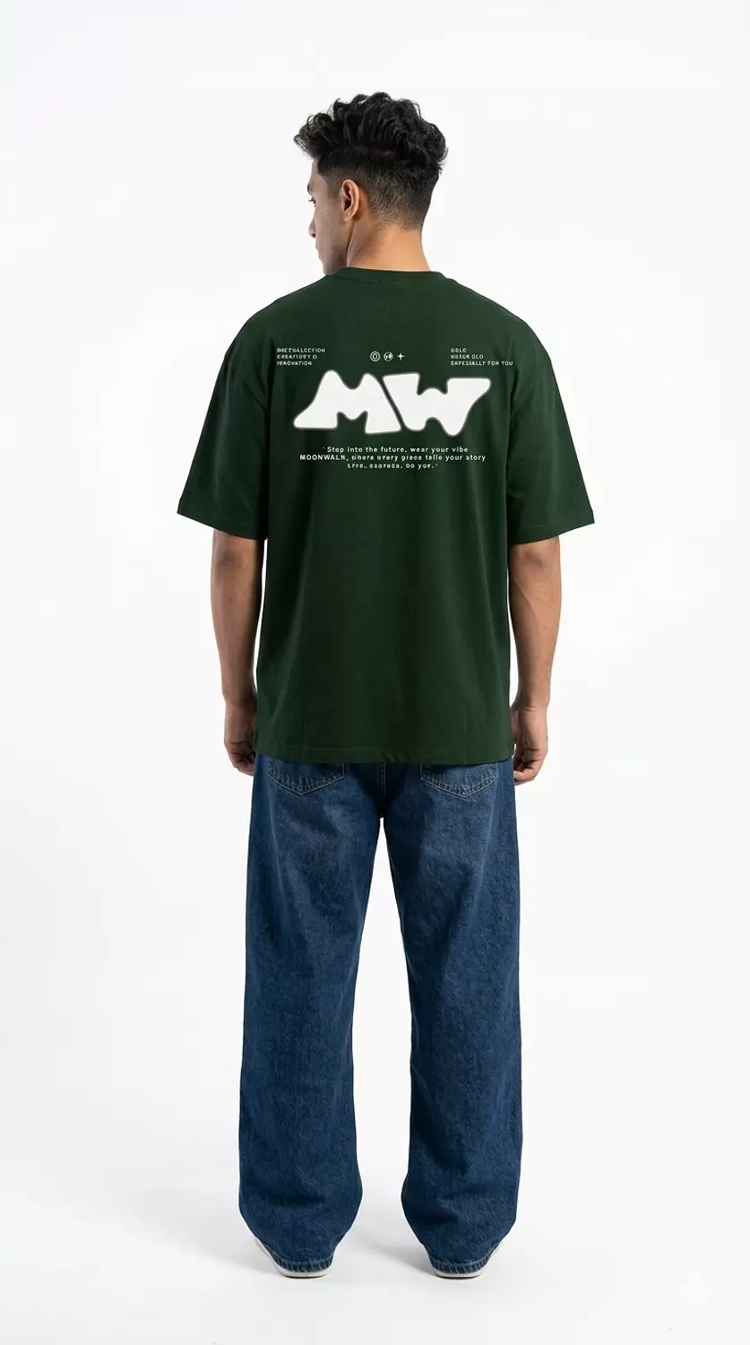 DRIP-GREEN  T-SHIRT image