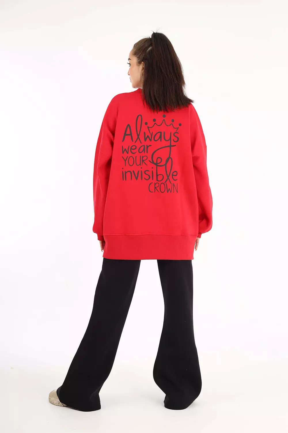 Sweatshirt with side open 5