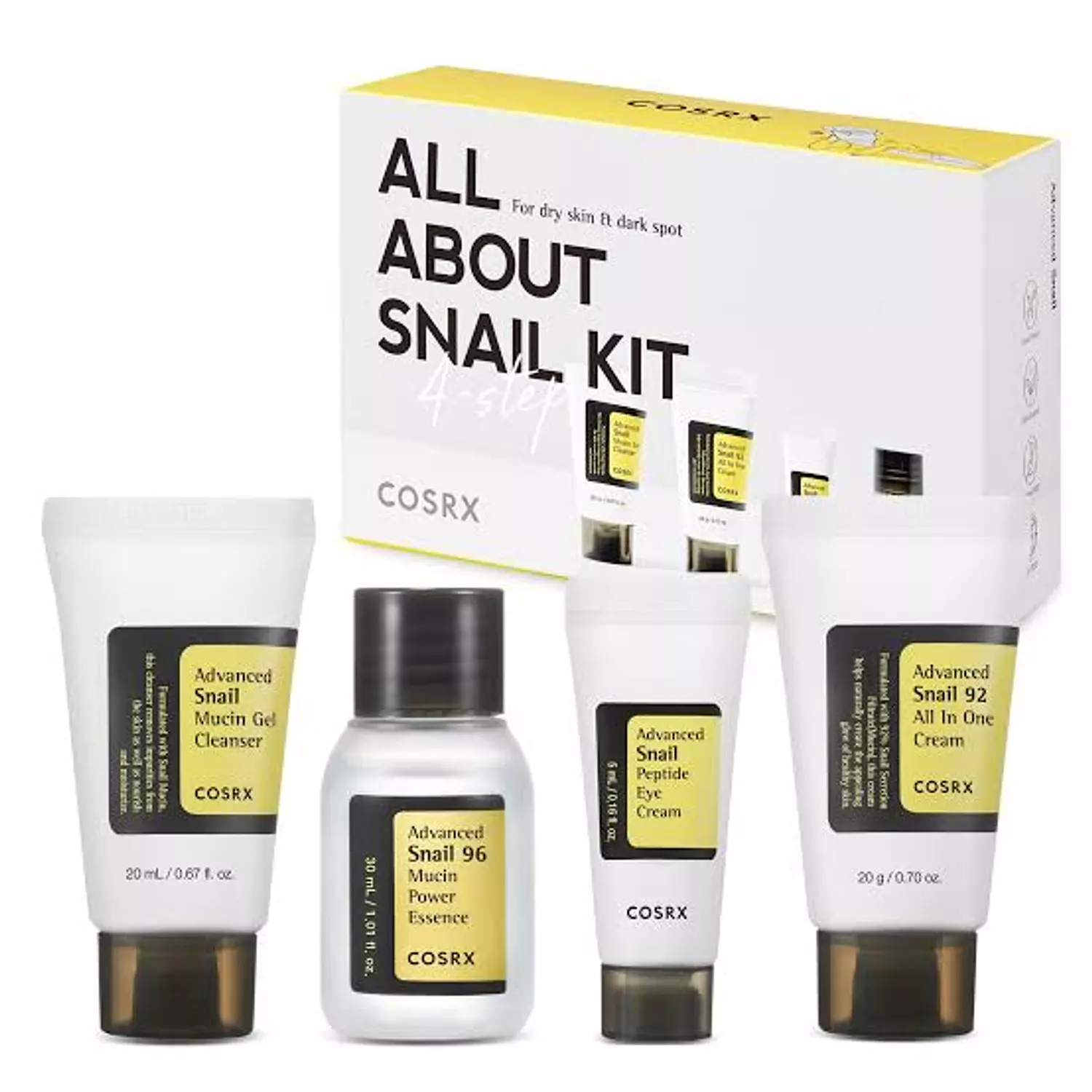 Cosrx all about snail kit - 4 psc image