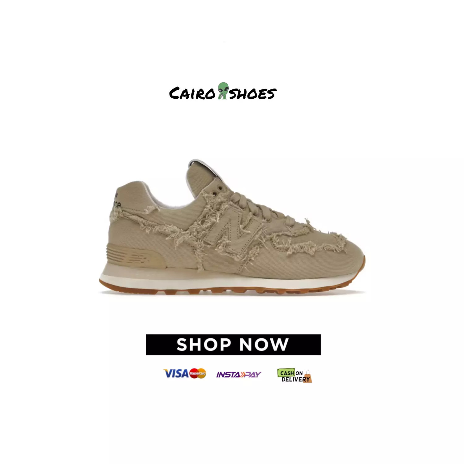 New balance 574 - Miu miu Denim Colonial Beige  image