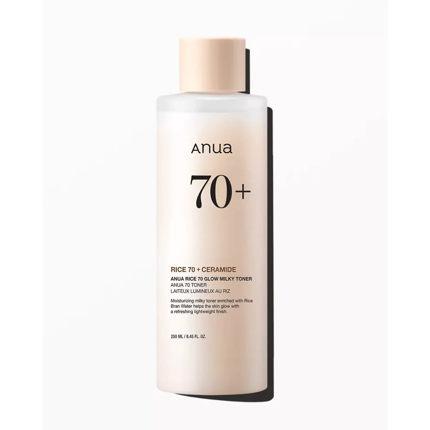anua rice 70 glow milky toner image