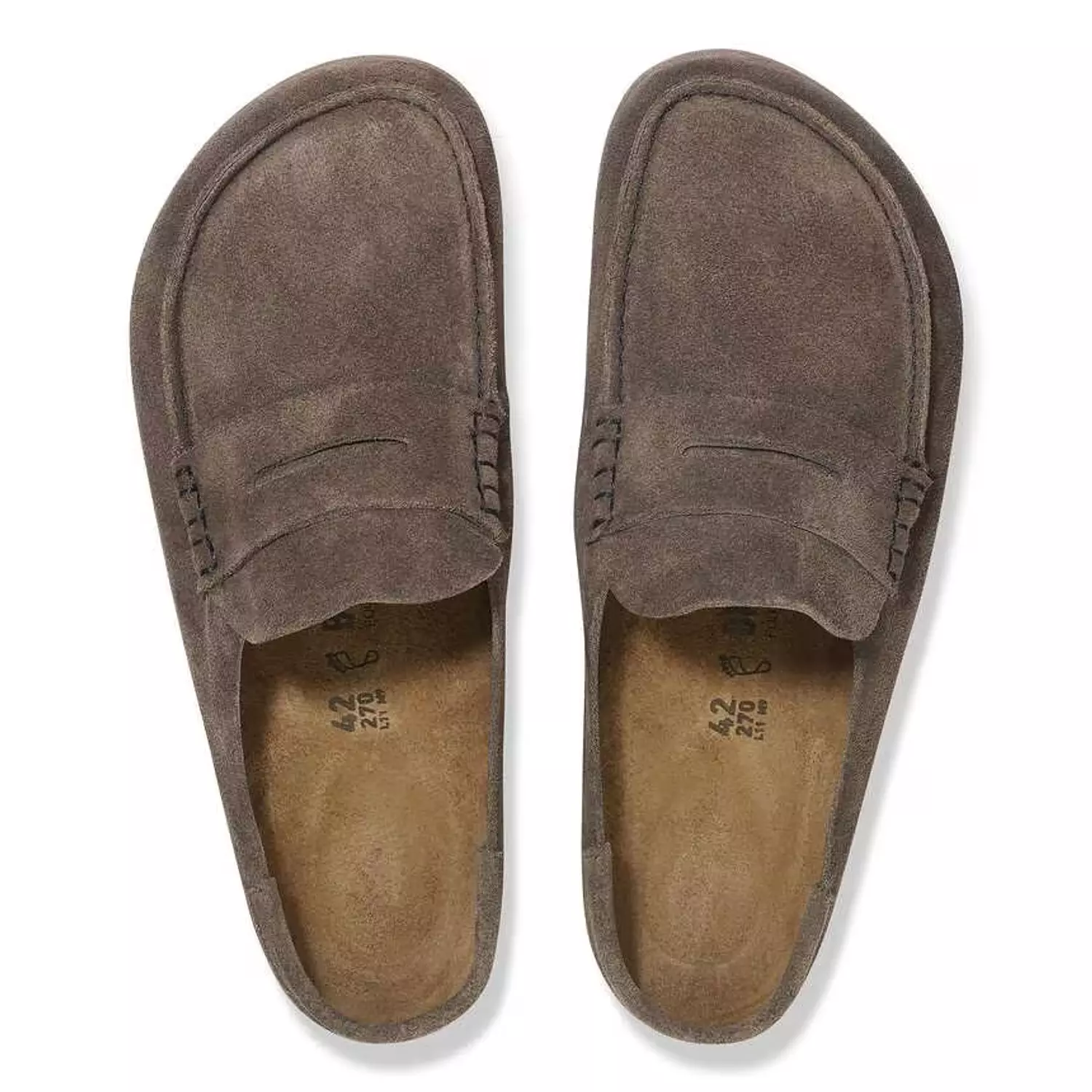 Birkenstock Naples Wrapped Leve Loafers - Brown 2