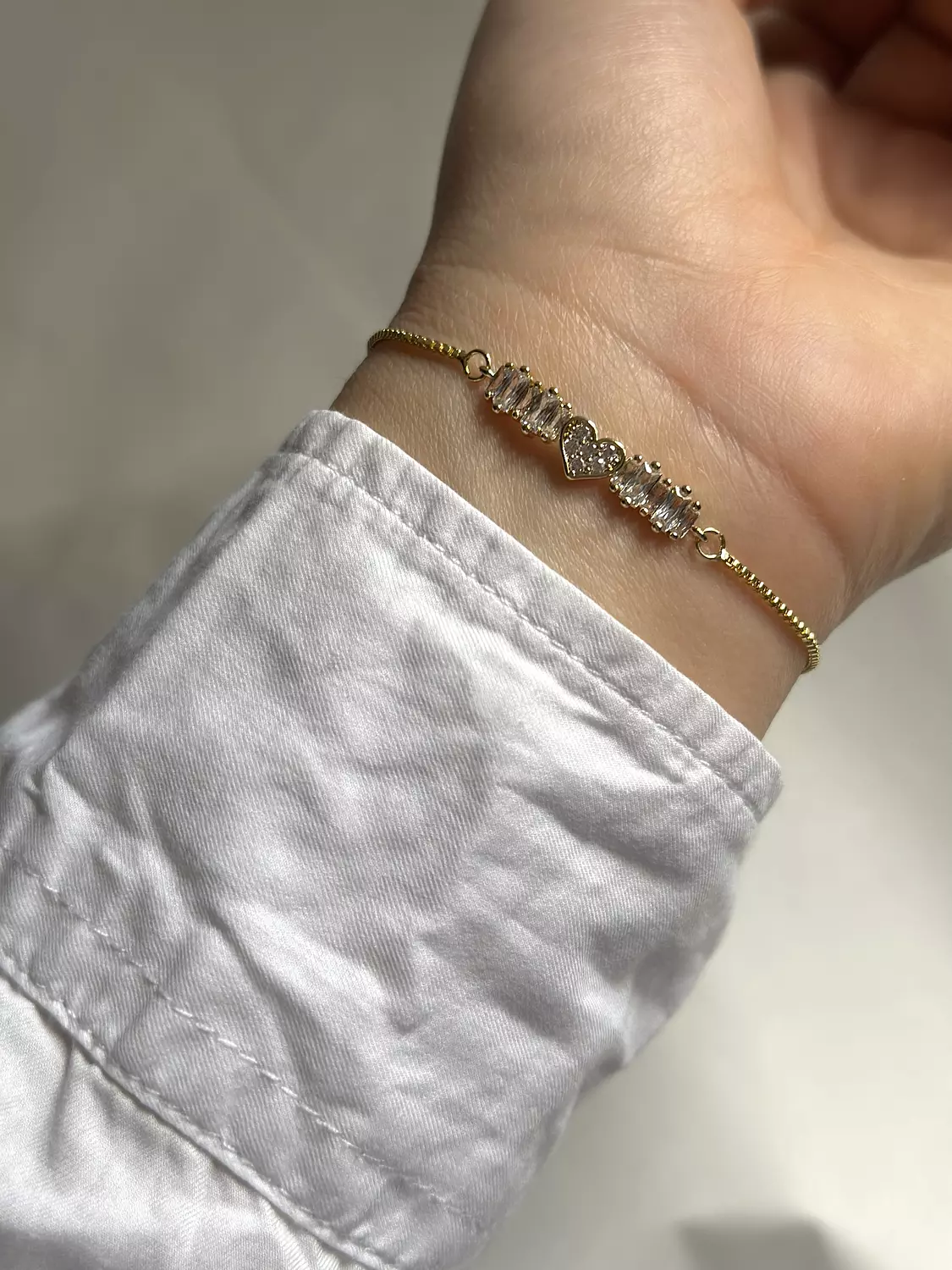 Gold Charms Adjustable bracelet 5
