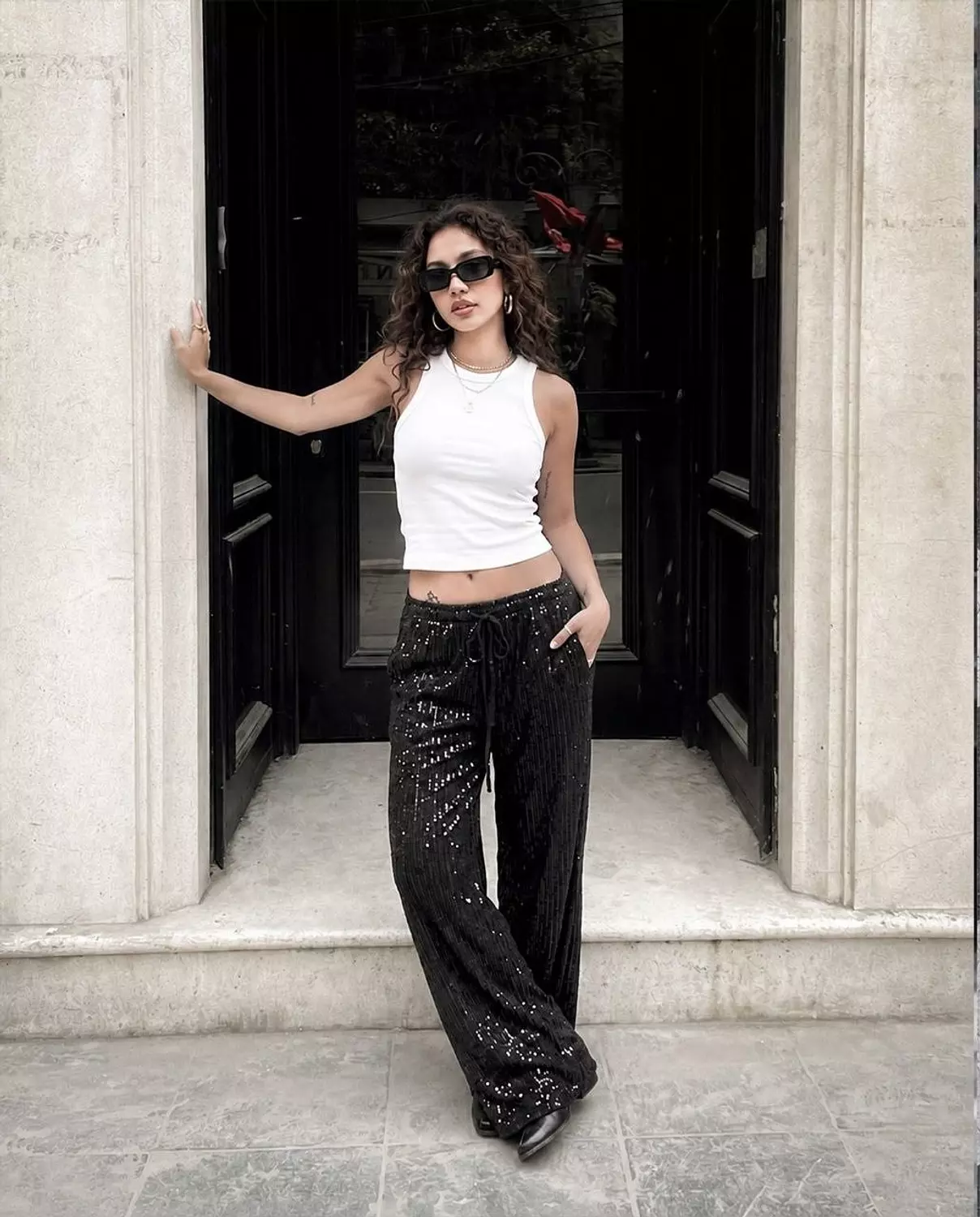 Glitter pants  1
